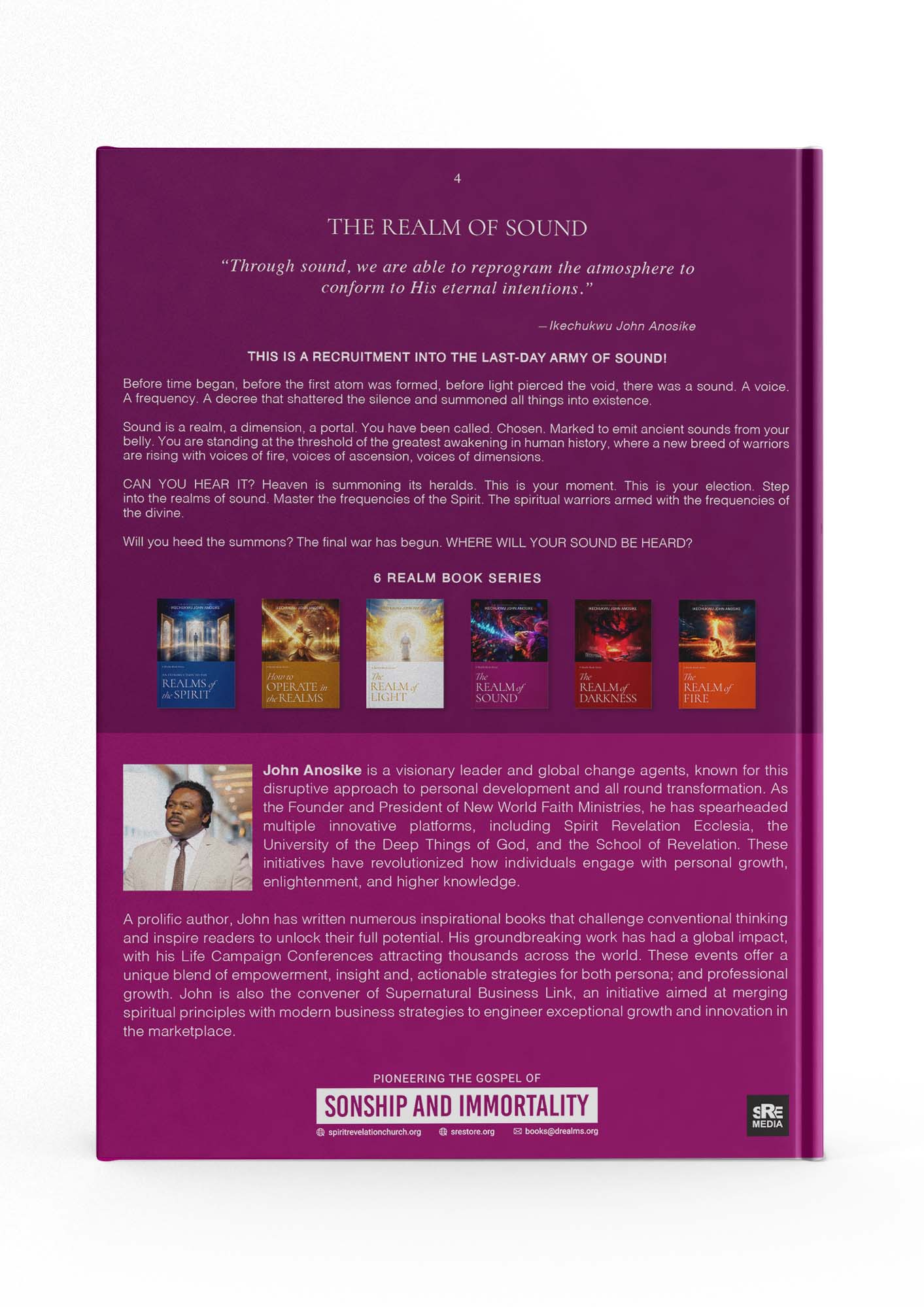 The Realm of Sound - English (PAPERBACK)