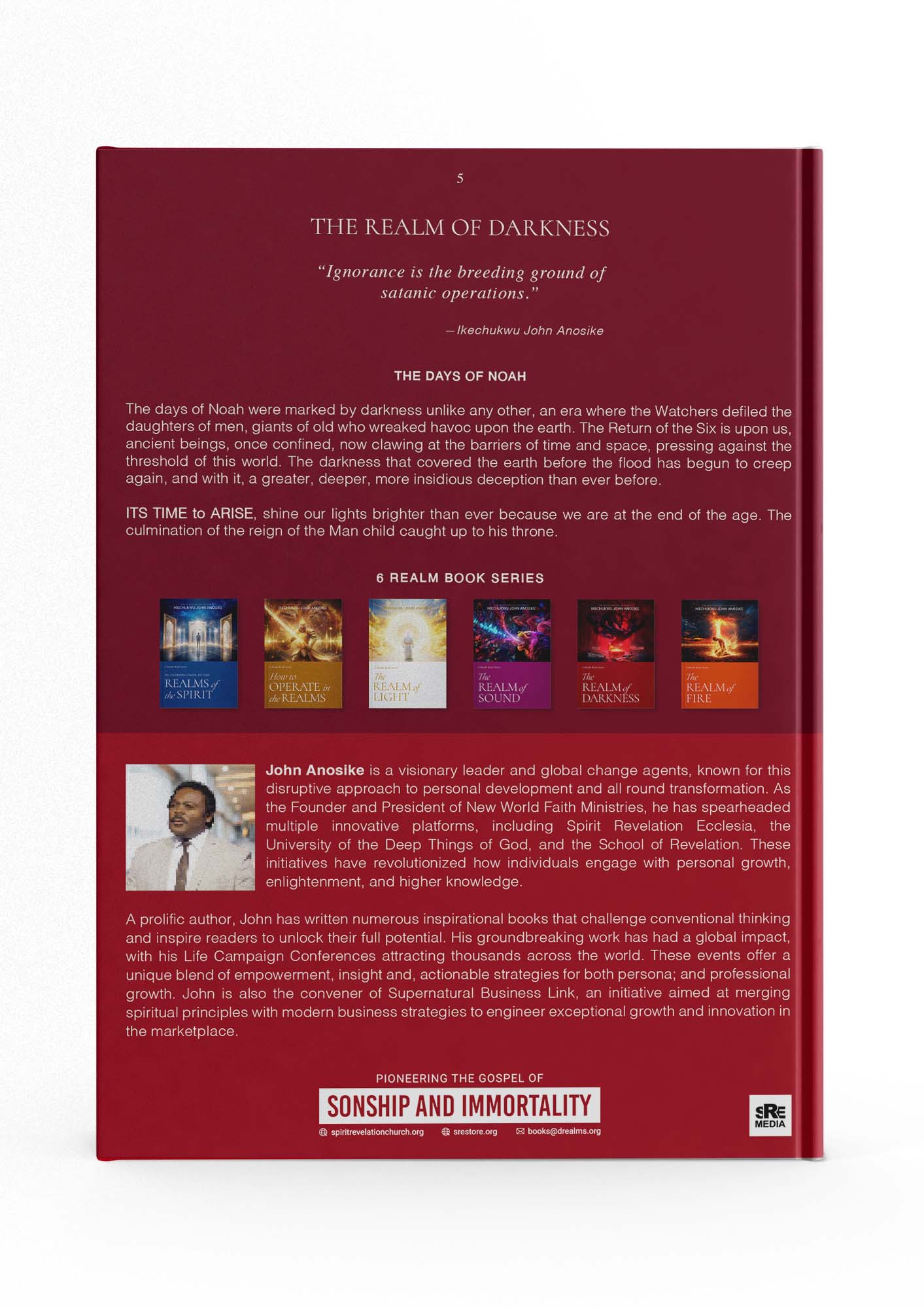 The Realm of Darkness - English (PAPERBACK)