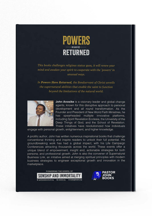 The Powers Have Returned - English (eBook)