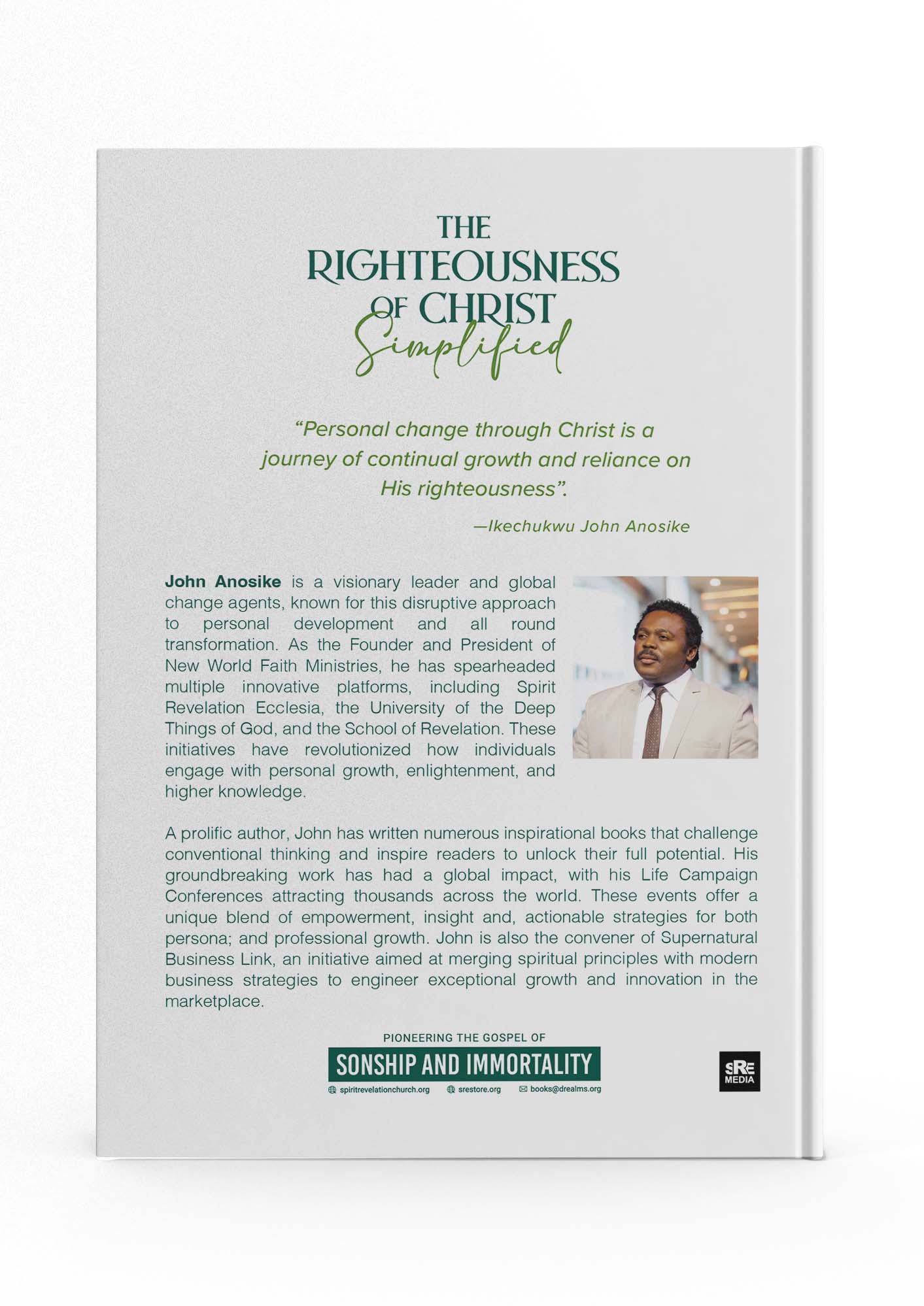 The Righteousness of Christ Simplified - English (PAPERBACK)