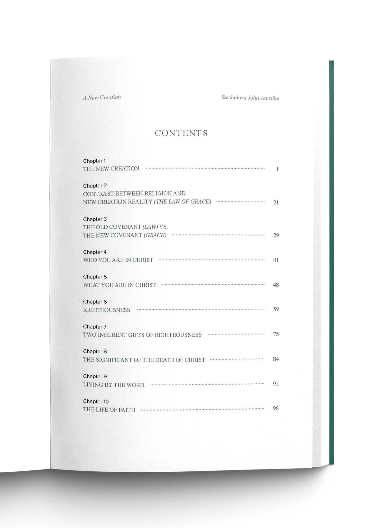 A New Creation - English (eBook)